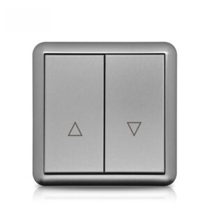 Electrical PC Material 10A 250V Push Button One Gang ​Curtain Switch