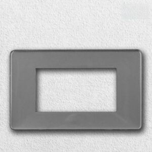 2 Gang Crystal Frame