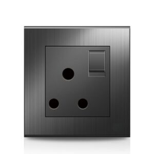 3 Round Pin British Socket