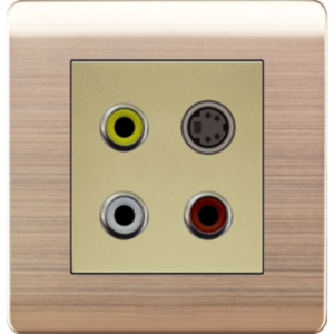 A66-E12 AV & S-Video Socket