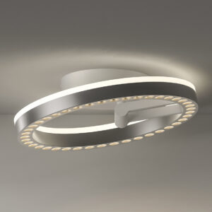 Adjustable Angle Reflected Light Ring Ceiling Light with Backlight
