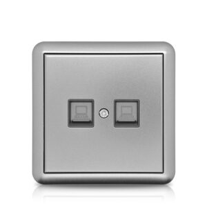 Private Custom Double Computer Socket Wall Socket