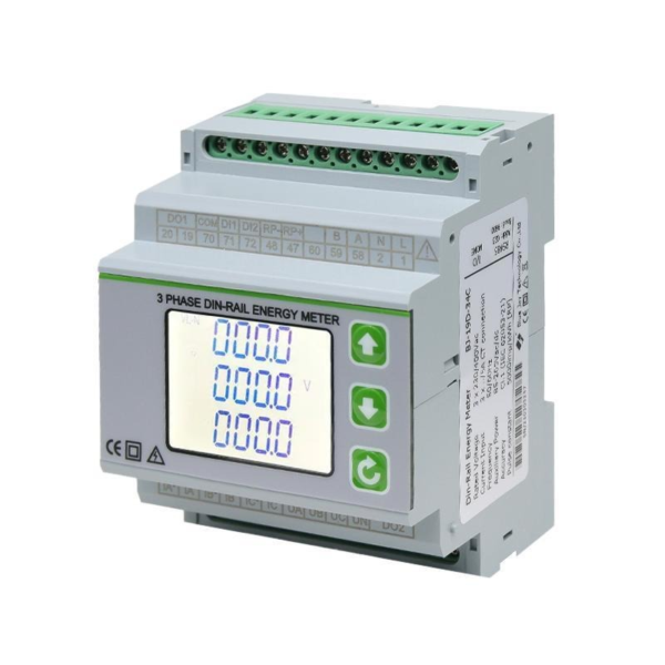 3 Phase DIN Rail Energy Meter – xuyuanelectronics.com