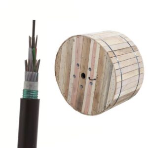 GYTA Fiber Optic Cable on Wooden Drum